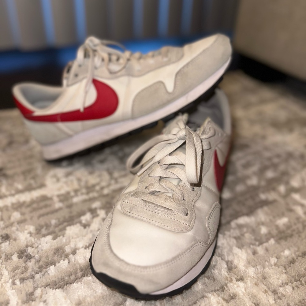 Nike Kids' Red and White Sneakers